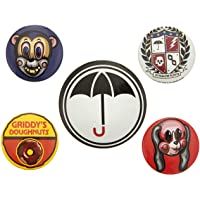 Los mejores  - The Umbrella Academy - Insignias (10 x 12-5 cm)- Multicolor